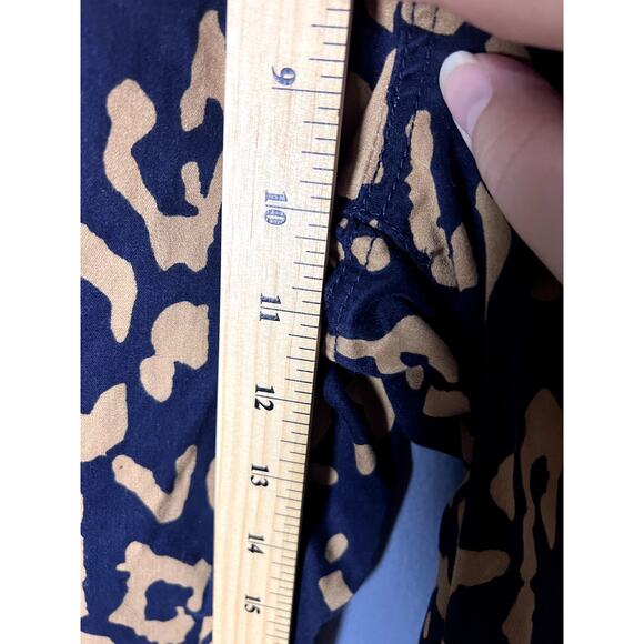 Chico's Jeans Women's Size 1 The So Slimming Girlfriend Ankle Animal Print - Picture 9 of 9